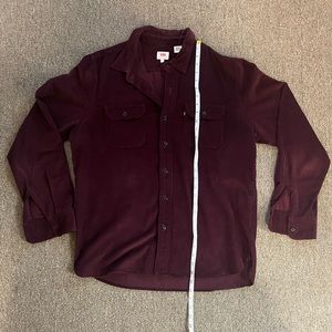 Levi’s burgundy corduroy shirt